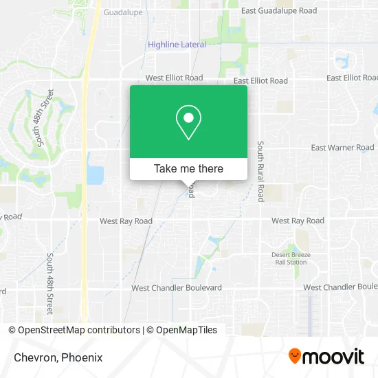 Chevron map