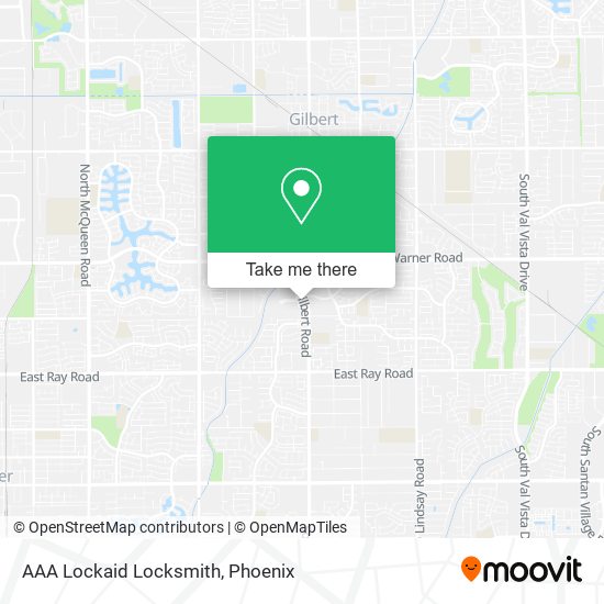 AAA Lockaid Locksmith map