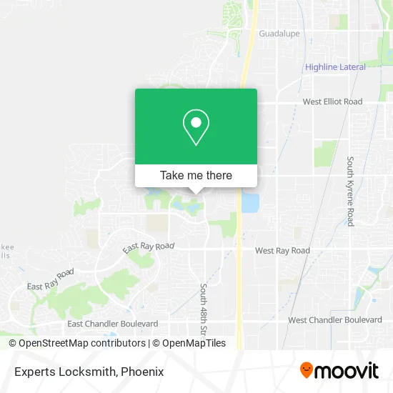 Experts Locksmith map