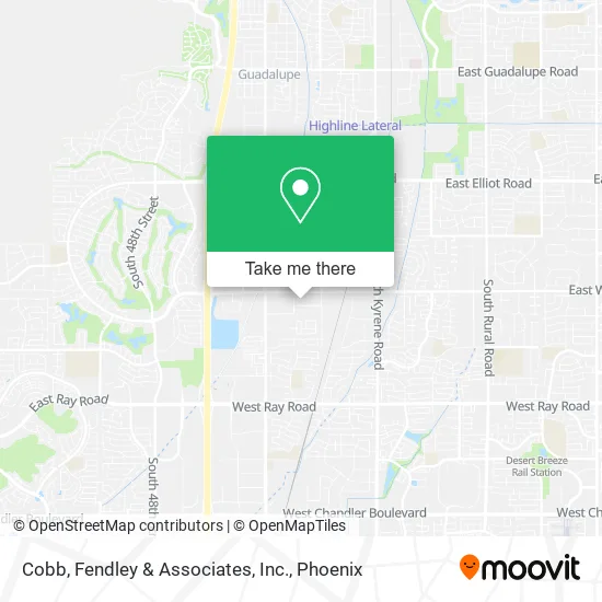 Cobb, Fendley & Associates, Inc. map