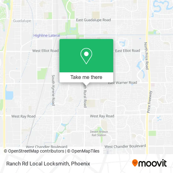 Ranch Rd Local Locksmith map