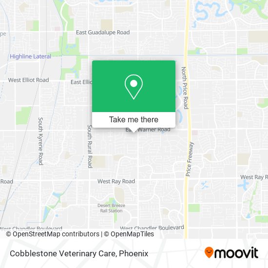 Cobblestone Veterinary Care map