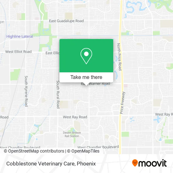 Mapa de Cobblestone Veterinary Care