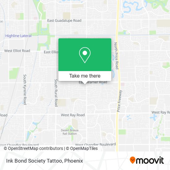 Ink Bond Society Tattoo map