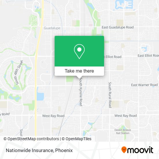 Nationwide Insurance map