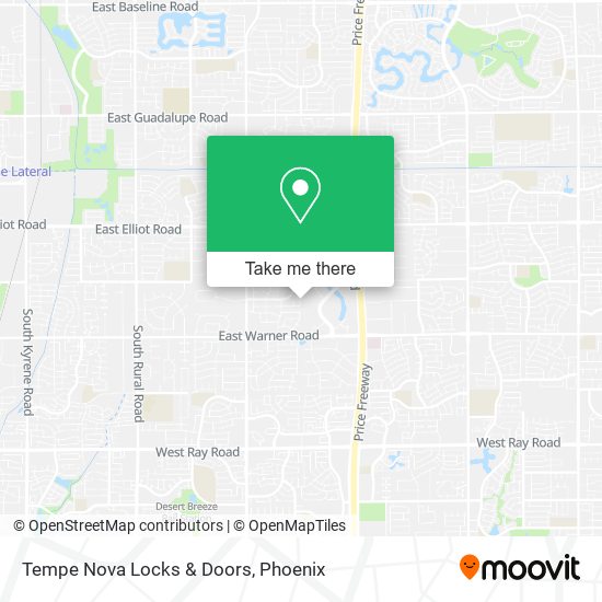 Tempe Nova Locks & Doors map