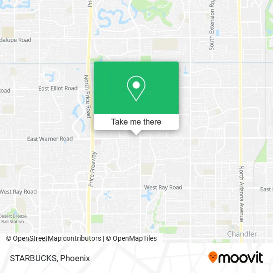STARBUCKS map