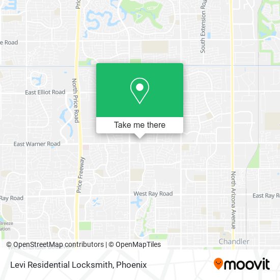 Mapa de Levi Residential Locksmith