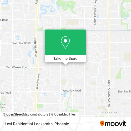Levi Residential Locksmith map