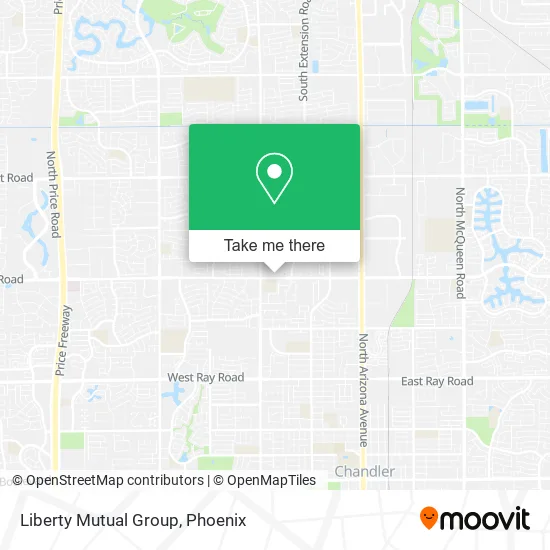 Liberty Mutual Group map
