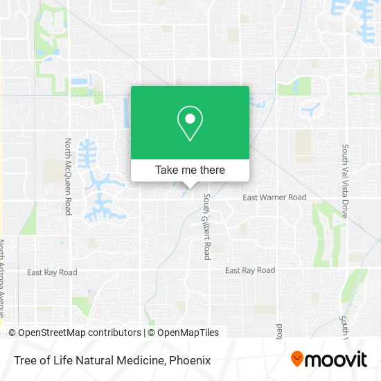 Tree of Life Natural Medicine map