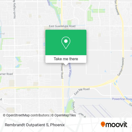 Rembrandt Outpatient S map