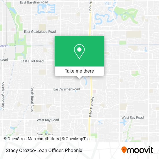 Mapa de Stacy Orozco-Loan Officer