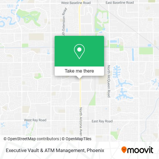 Mapa de Executive Vault & ATM Management