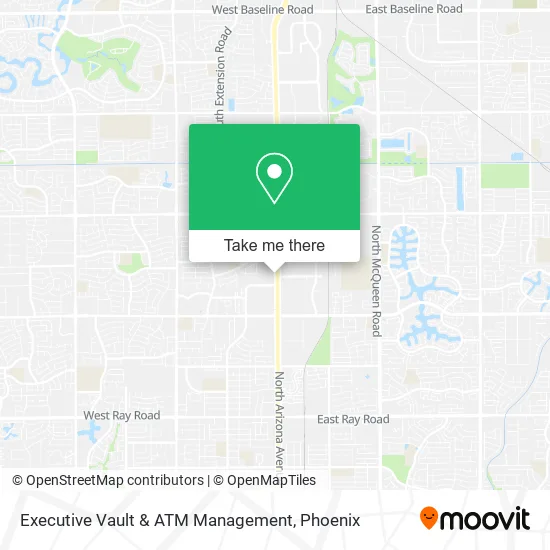 Mapa de Executive Vault & ATM Management