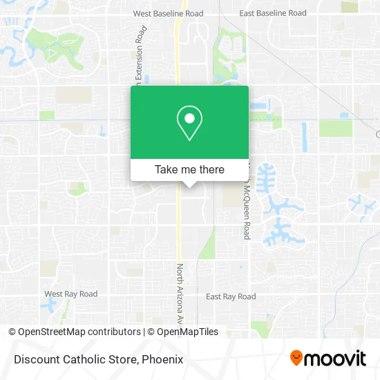 Mapa de Discount Catholic Store