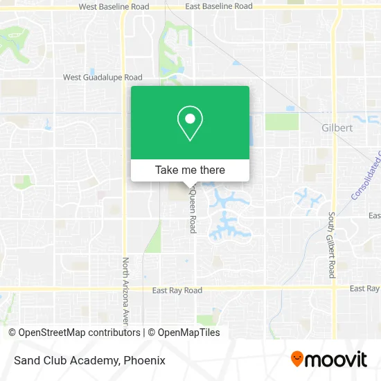 Sand Club Academy map
