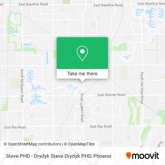 Steve PHD - Drydyk Steve Drydyk PHD map