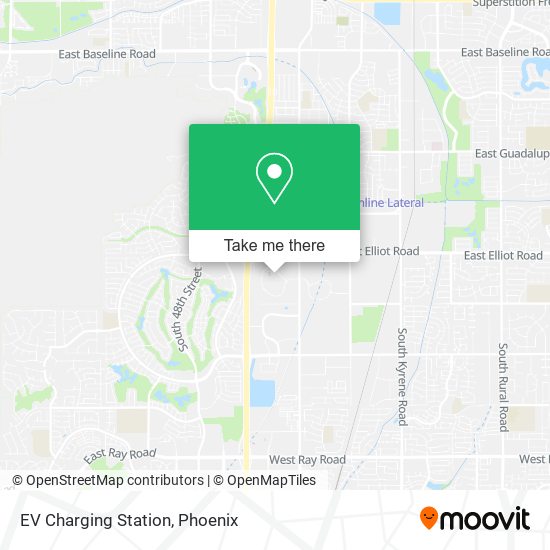 Mapa de EV Charging Station