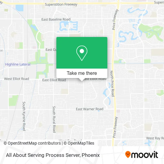All About Serving Process Server map