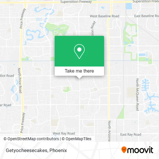 Getyocheesecakes map
