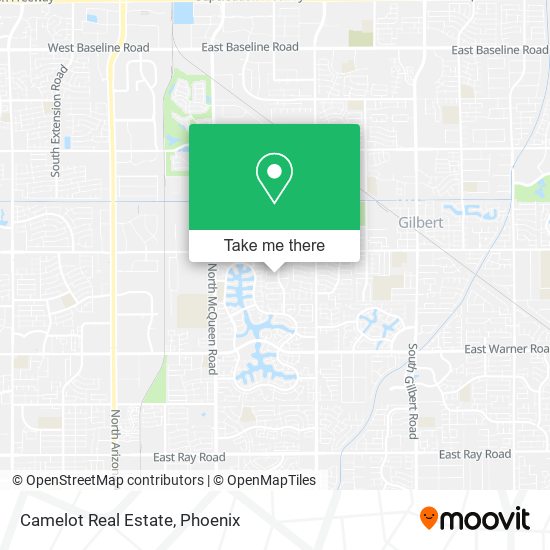 Camelot Real Estate map