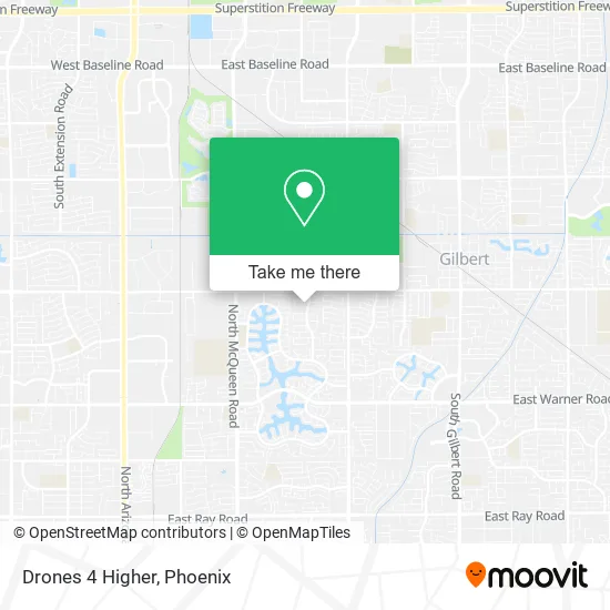 Drones 4 Higher map