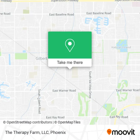 The Therapy Farm, LLC map
