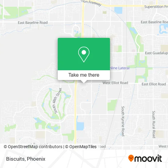 Biscuits map
