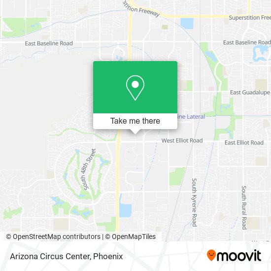 Mapa de Arizona Circus Center