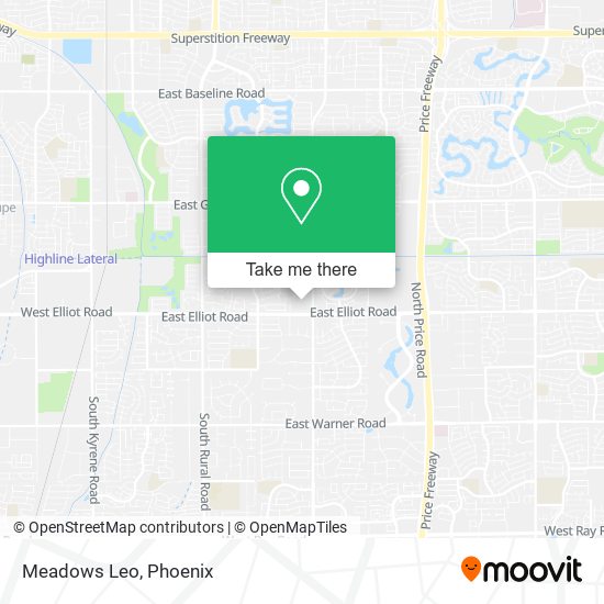 Mapa de Meadows Leo