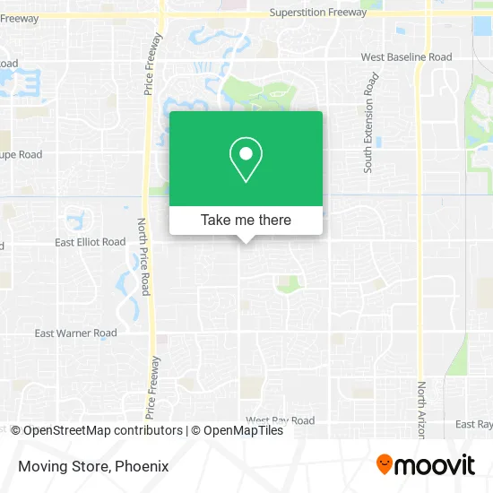 Moving Store map
