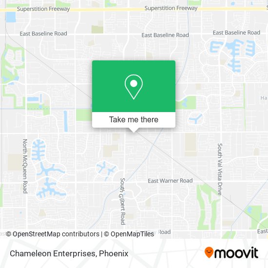 Chameleon Enterprises map