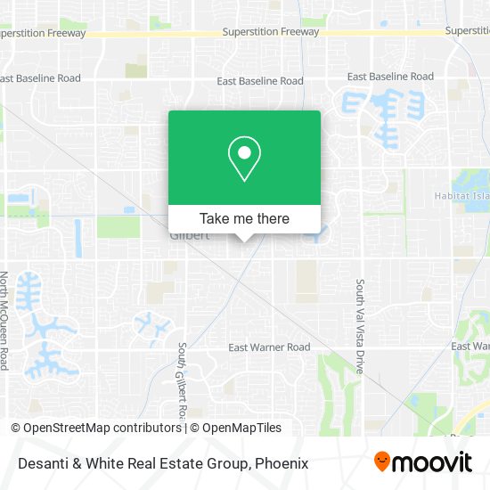 Desanti & White Real Estate Group map