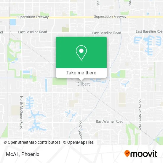 McA1 map