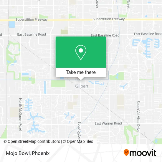 Mapa de Mojo Bowl