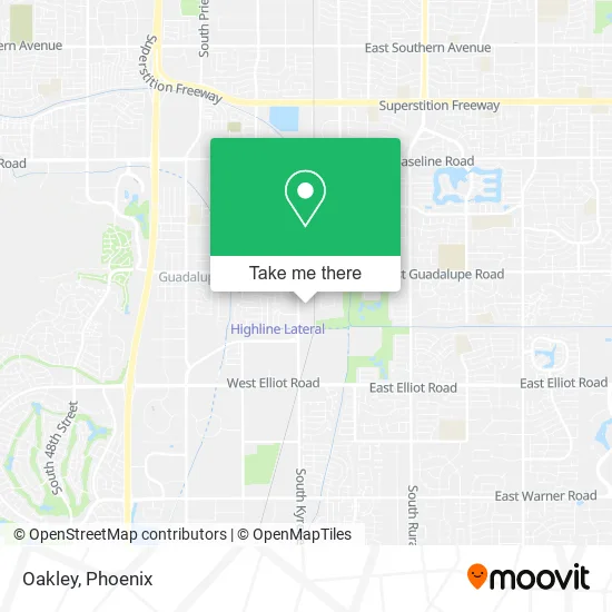 Oakley map