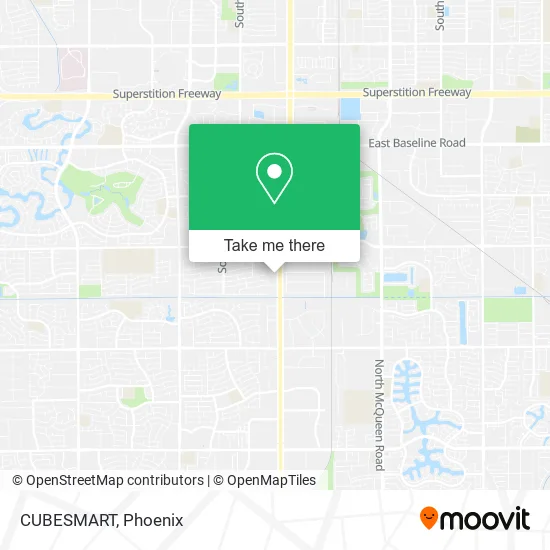 CUBESMART map