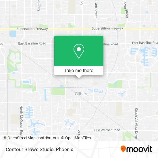 Contour Brows Studio map
