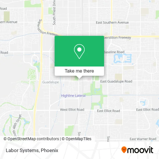 Labor Systems map