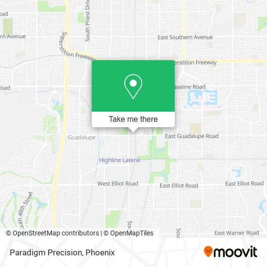 Paradigm Precision map