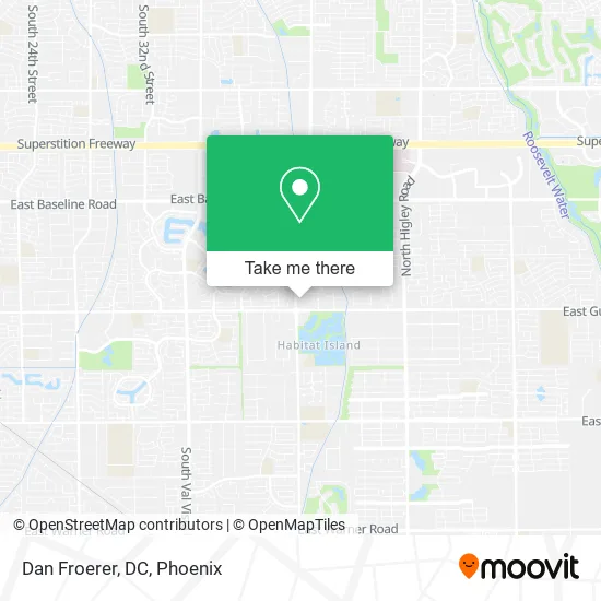 Dan Froerer, DC map
