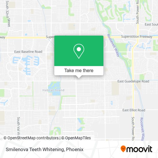 Smilenova Teeth Whitening map