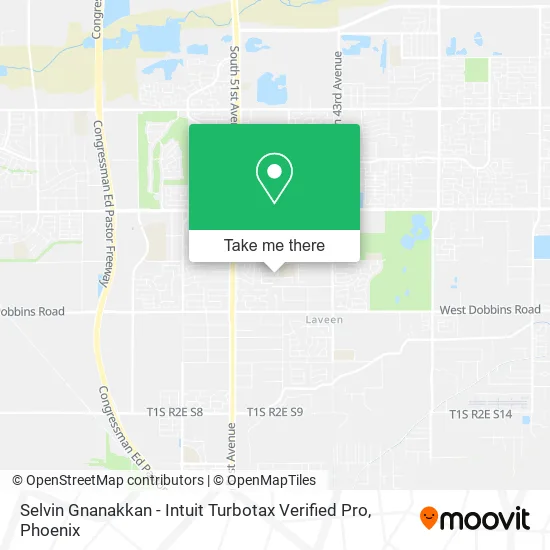 Selvin Gnanakkan - Intuit Turbotax Verified Pro map
