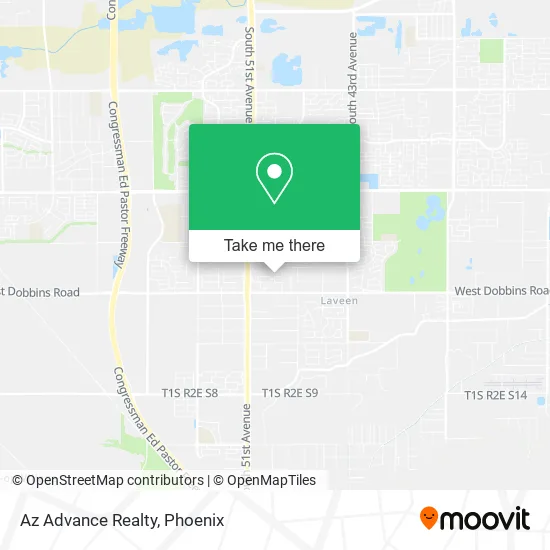 Az Advance Realty map