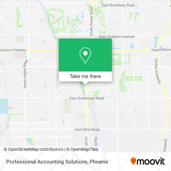 Professional Accounting Solutions map