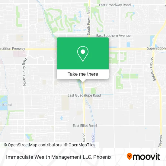 Immaculate Wealth Management LLC map