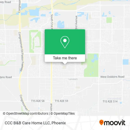 Mapa de CCC B&B Care Home LLC