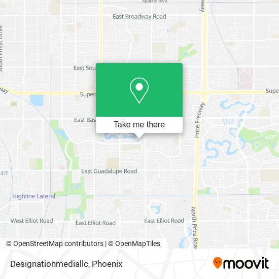 Designationmediallc map