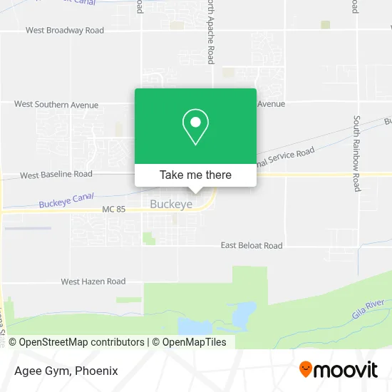 Agee Gym map